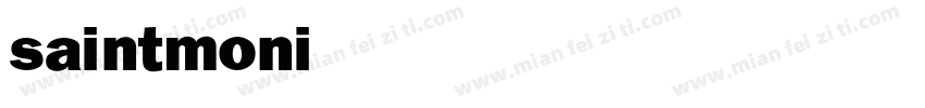 saintmonica fontmo字体转换